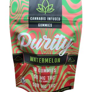 Purity 500mg Watermelon Gummies