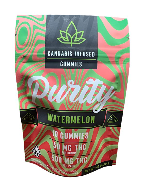 Purity 500mg Watermelon Gummies