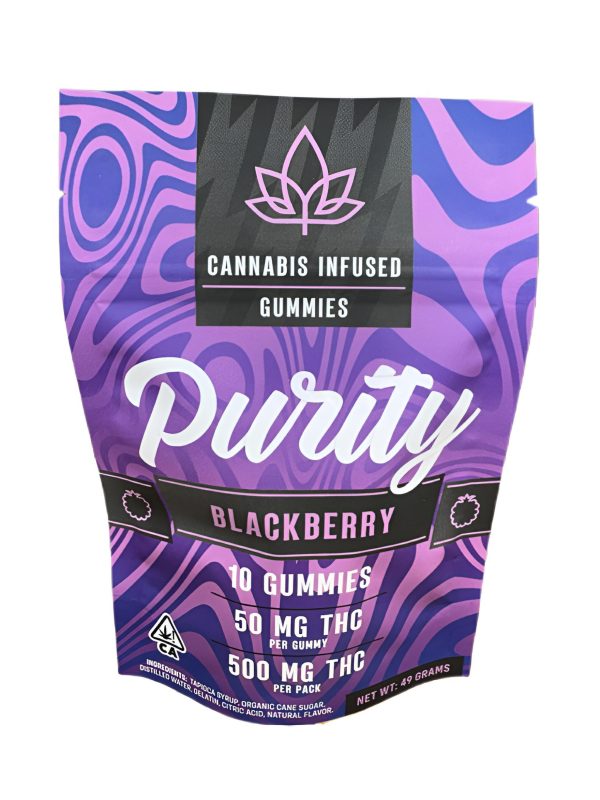 Purity 500mg Blackberry Gummies