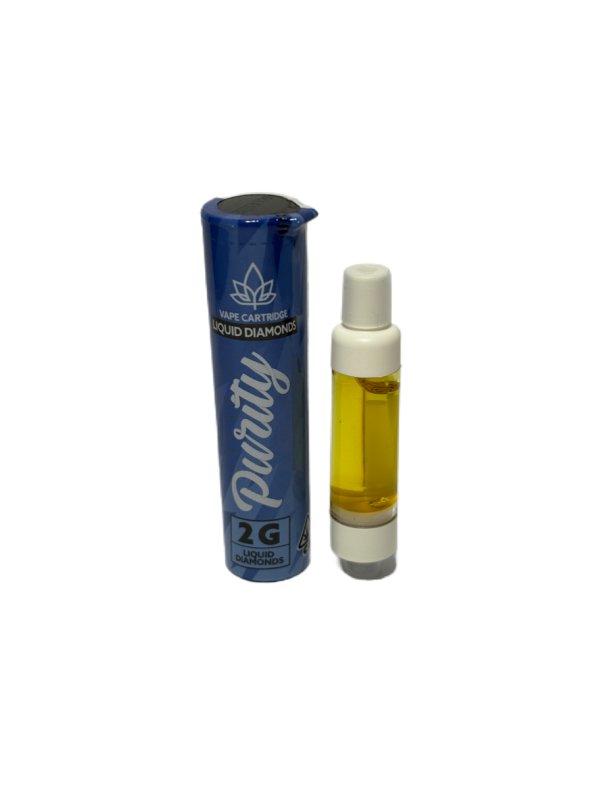 Purity Liquid Diamond 2 GRAM Vape Cartridge 2 for $70!  (6 strains available!)