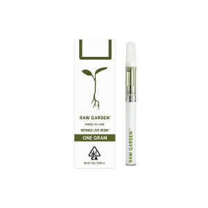 RAW GARDEN Live Resin all-in-one Disposable Vape 1 Gram ( 2 strains available)