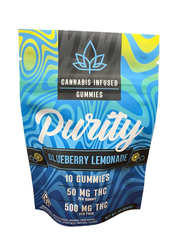 Purity 500mg Blueberry Lemonade Gummies