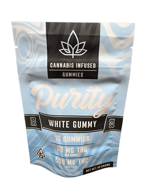 Purity 500mg White Gummy Gummies