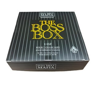 Full Melt Mafia Boss Box 1oz Badder/Sugar (Four 7 gram jars/4 different strains)