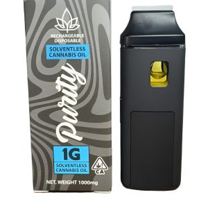 Purity 1 Gram Mini Disposable Vape 3 for $60 ( 10 Strains Available!!)