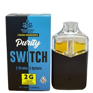 Purity SWITCH 2g "Premium" Liquid Diamond Disposable (Check Description for options)