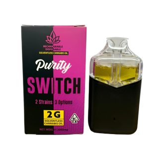 Purity SWITCH 2g Solventless Disposable (Check Description for options)