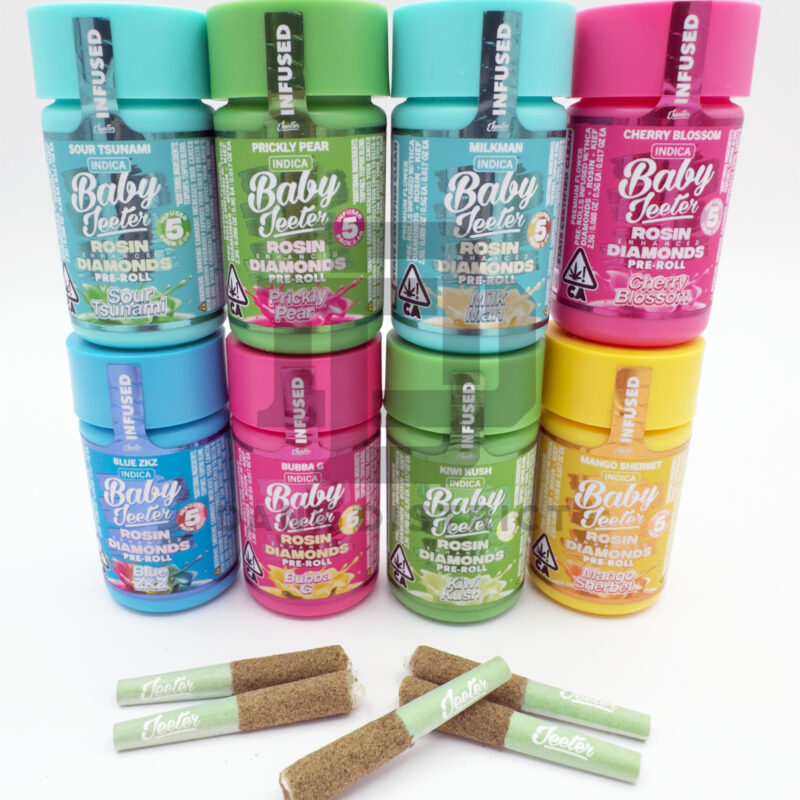 Baby Jeeter Rosin Diamond Pre-Rolled Joints (5 mini joints)
